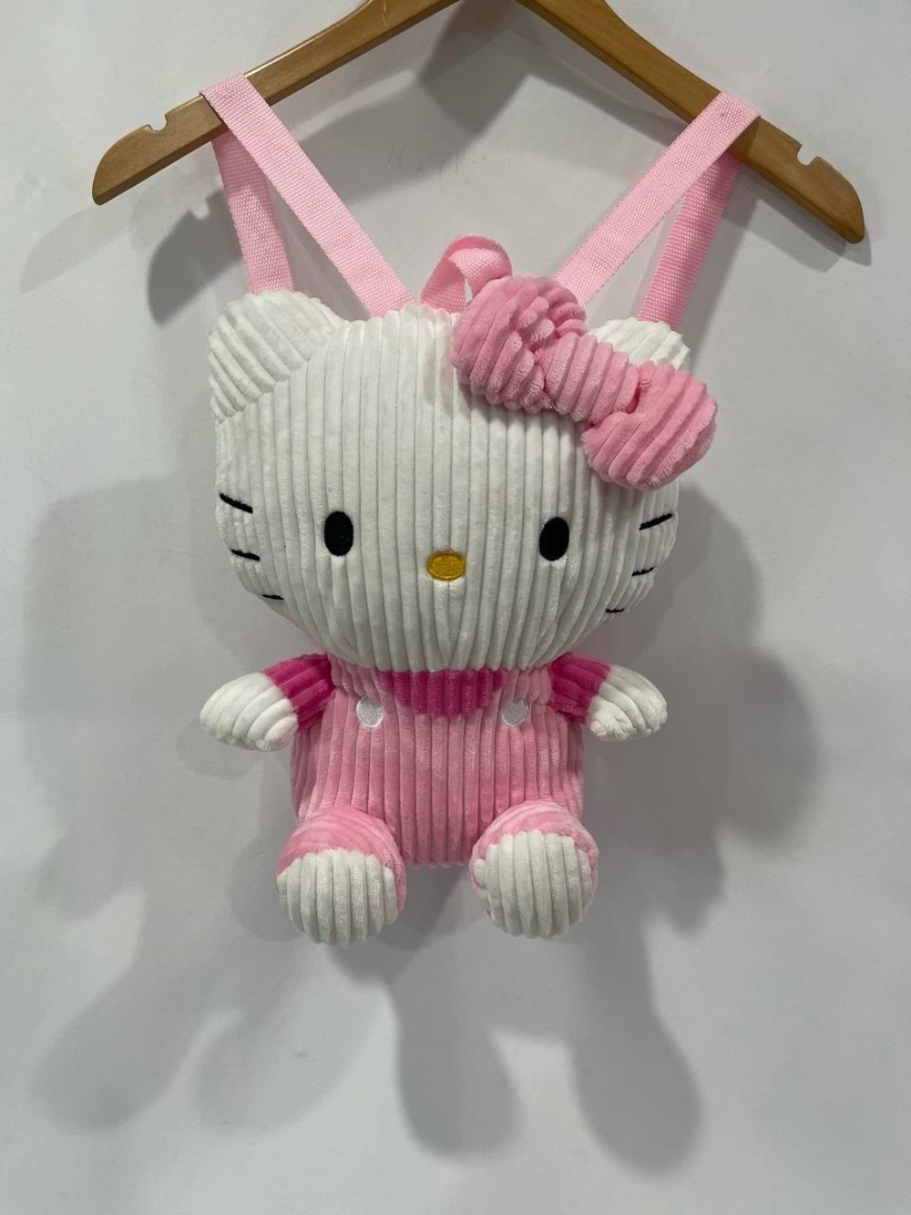 Hello Kitty Pink Corduroy Backpack